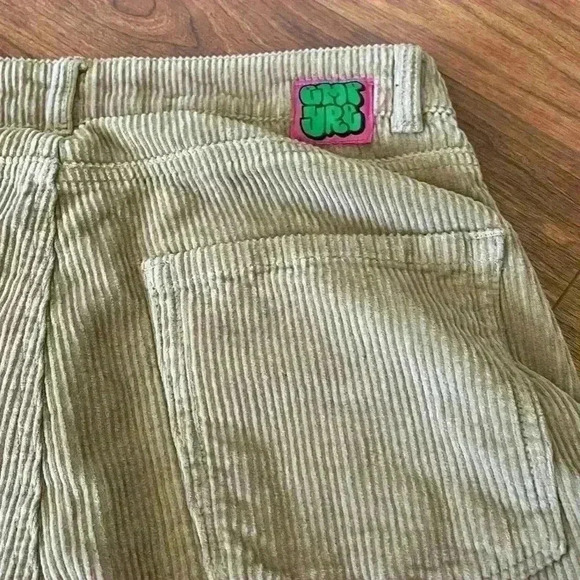 Empyre Tori 90’s khaki Corduroy Skate Pants sz 4 - Picture 6 of 9